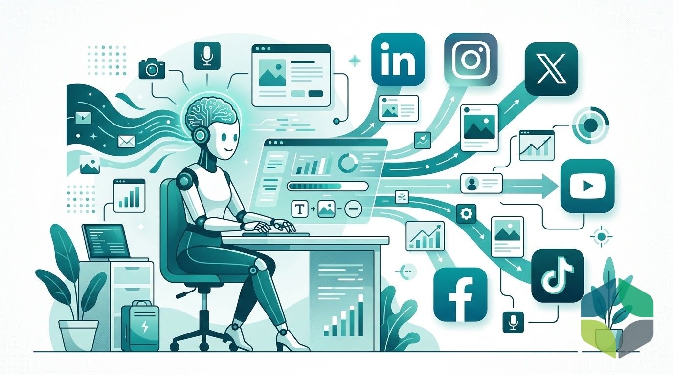 How to Automate Social Media Content with AI (2026 Guide)